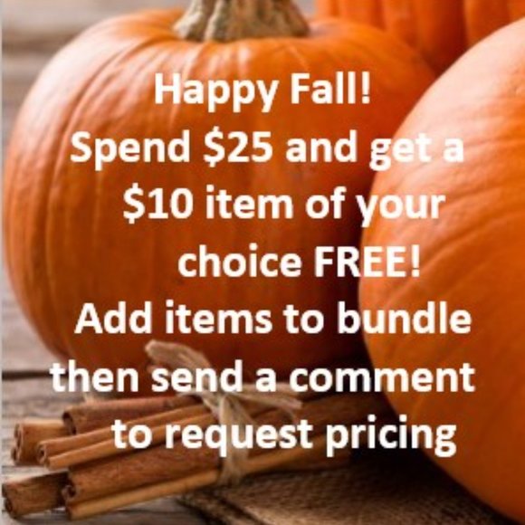 FREE $10 item of your choice when you spend $25 - Picture 1 of 1